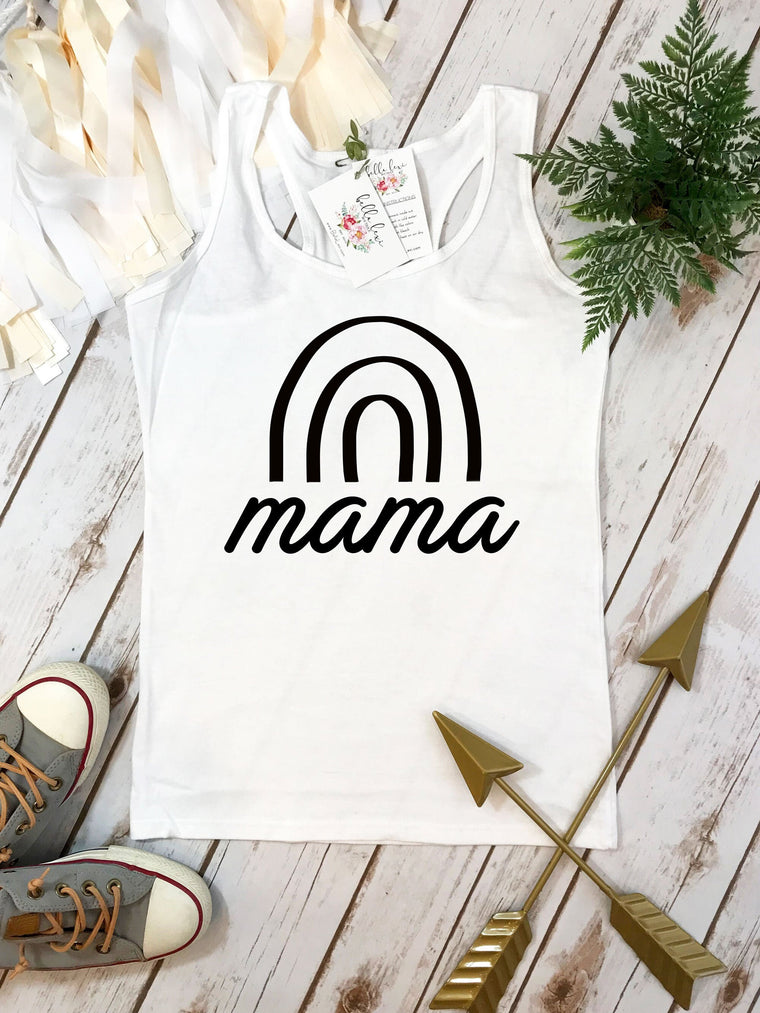 Rainbow Mama Shirt, Rainbow Baby on the Way, Pregnancy Reveal, Baby Shower Gift, New Mom Gift, Baby Announcement, Baby Reveal, Rainbow Pride