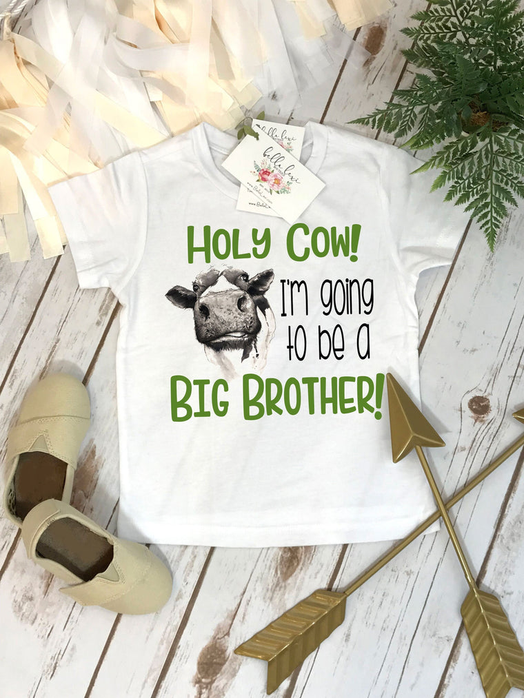 Big Brother Shirt, Brother Cow Shirt, Brothers Shirts, Big Brother Onesie®, Promoted to Big Brother, Brothers tees, Big Brother Reveal, Herd