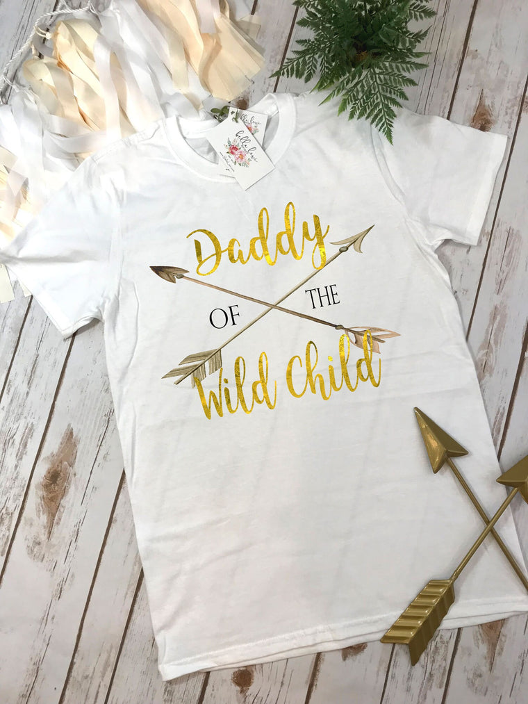 Daddy of the Wild Child, Wild One Birthday, Daddy and Me Outfits, Family Shirts, Wild One Party, Dad of the Wild One, First Birthday, Arrows