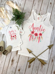 Aunt Shirts, Auntie and Me Shirts, New Aunt Gift, Auntie and Me Outfits, Family Shirts, Auntie's Bestie, Aunt Baby Gift, Niece Gift, Aunties