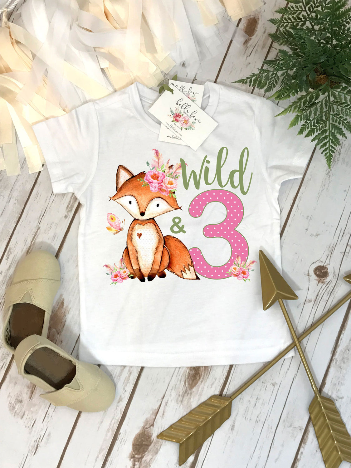 3rd Birthday Shirt, Fox Birthday Shirt, Wild and Three Birthday, Safari Party, Zoo Party, Animal Party, I am 3, Zoo Birthday, Wild and 3