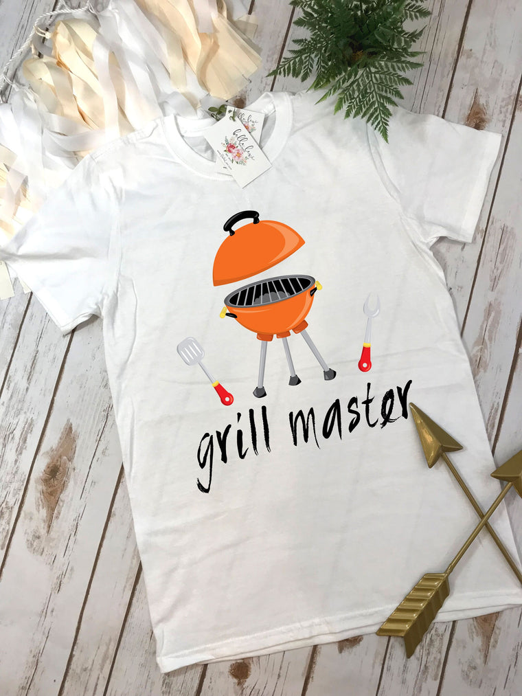 Father's Day Shirt, Grill Master Shirt, Daddy and Me Outfits, Father's Day Gift, Grilling Theme, BBQ Shirt, BBQ Gift for Dad, Grilling Gift