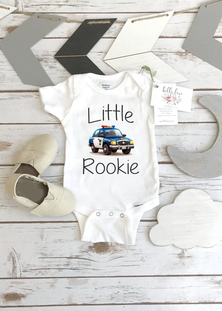 Police Baby Reveal, Little Rookie Policeman, Law Enforcement Baby, Police Baby Gift, Law Enforcement Parents Gift, State Troopers, Pregnancy